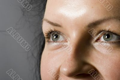 body, color, cornea, eye, eyeball, eyebrows