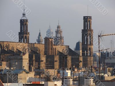 Barcelona. Cathedral Sta. Maria del Mar