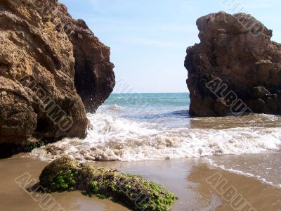 The Mediterranean beach