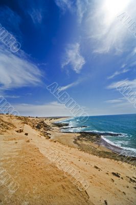beach, ocean, sea, sand, sun, wind, waves