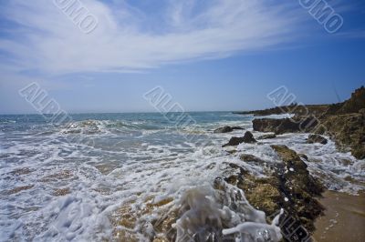 beach, ocean, sea, sand, sun, wind, waves