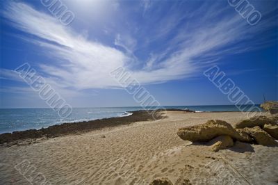 beach, ocean, sea, sand, sun, wind, waves