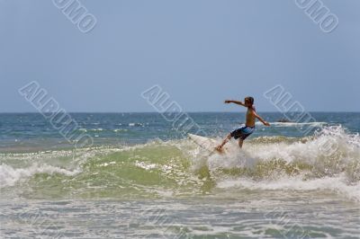 surfing