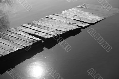 The bridge on the river