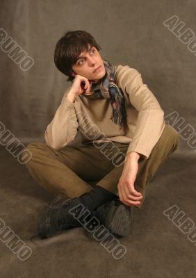 Portrait of the young man