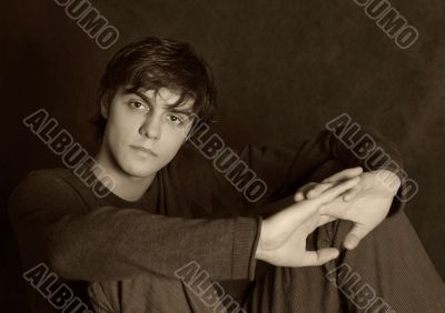 Portrait of the young man