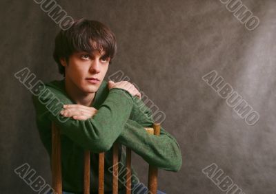 Portrait of the young man