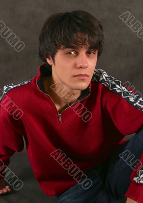 Portrait of the young man