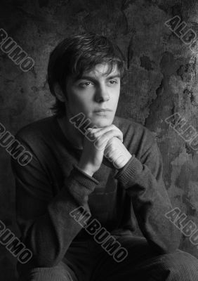 Portrait of the young man