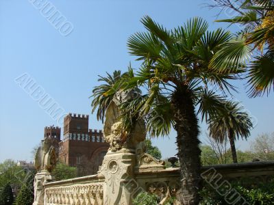 Parc `De la Ciutadella`. Barcelona