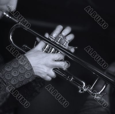Trumpet player
