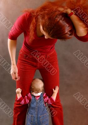 Mum and the daughter