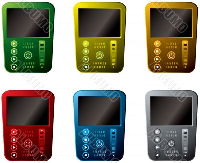 six media players
