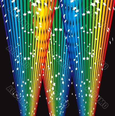 triple rainbow light