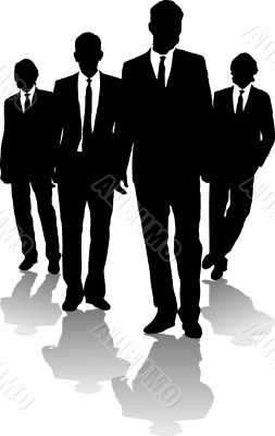 business men arrow