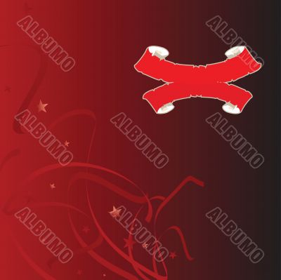 christmas background red