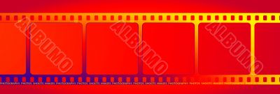 rainbow film outline gradient