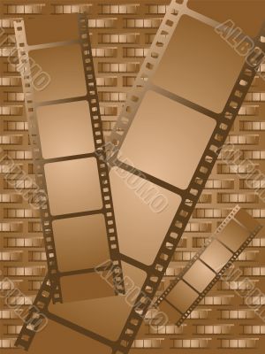 old brown film
