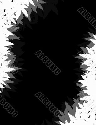 leaf corner background negative