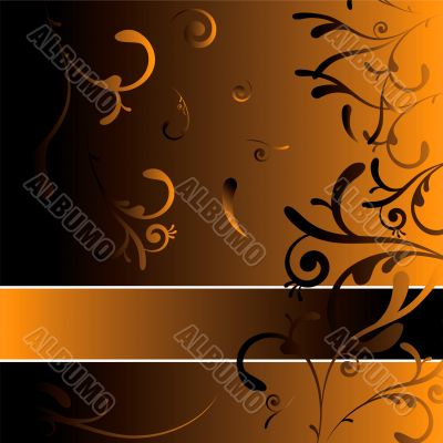 regal decoration orange