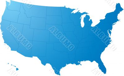us map plain