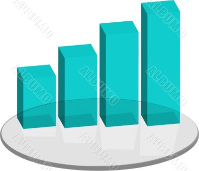 sales plinth blue