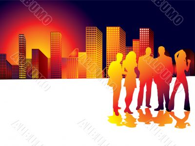 sunset city