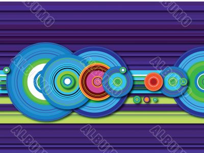 stripe crop circle techno