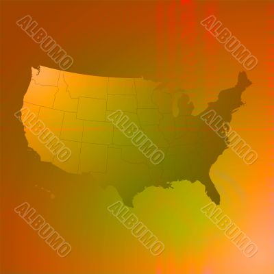 us map brown