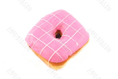 Pink donut