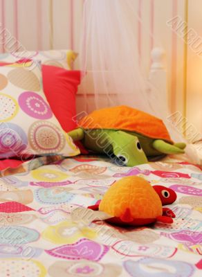 Cute child`s bedroom