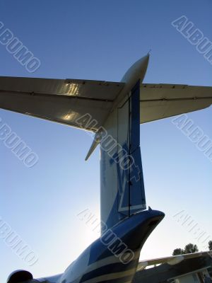 Aircraft tailfin