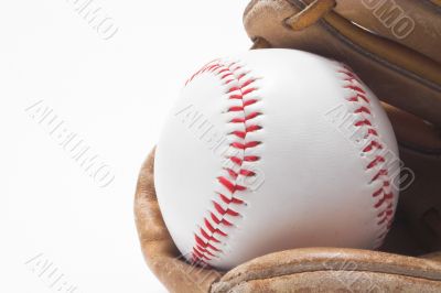 Baseball and Baseball Glove