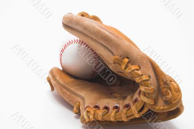 Baseball and Baseball Glove