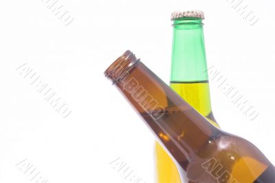 Crossing Beer Bottles