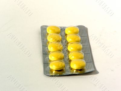 Packing of tablets