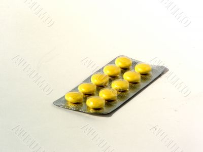 Packing of tablets