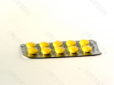 Packing of tablets