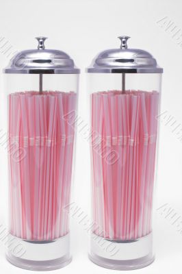 drinking straw containers
