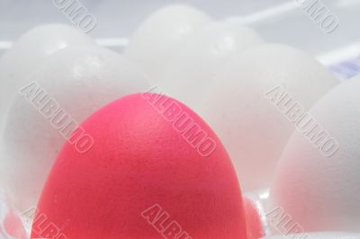 pink egg
