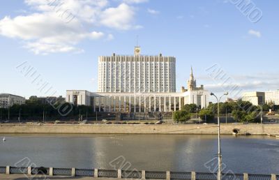 White House in the Moscow