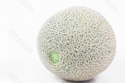 a fresh delicious whole cantaloupe