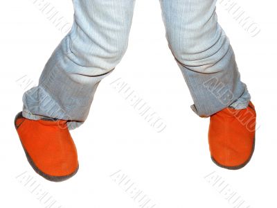 Jeans and footwear Jeans and footwear