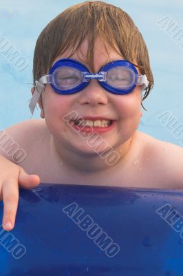 Boy Swimming