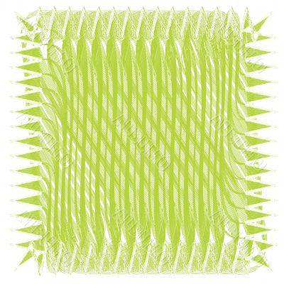 Green mesh pattern