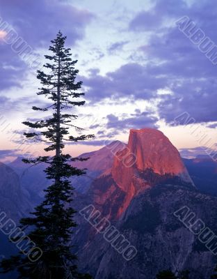 Half Dome Glacier Point