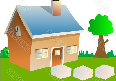 House and tree