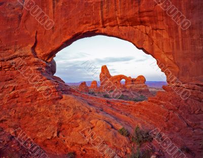 Window &amp; Turret  Arches