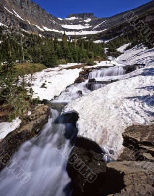 Glacier Waterfall