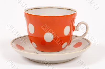 orange tea cup orange tea cup